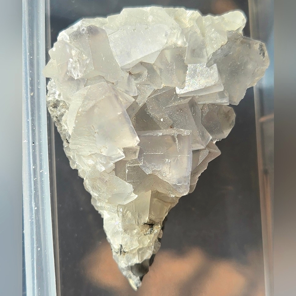 Triangle Light Fluorite specimen